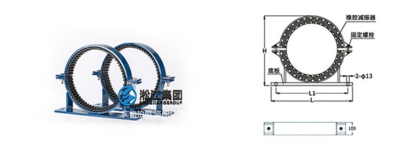 工業級GDU3型管夾減振器安裝指南 工業級GDU3型管夾減振器安裝指南